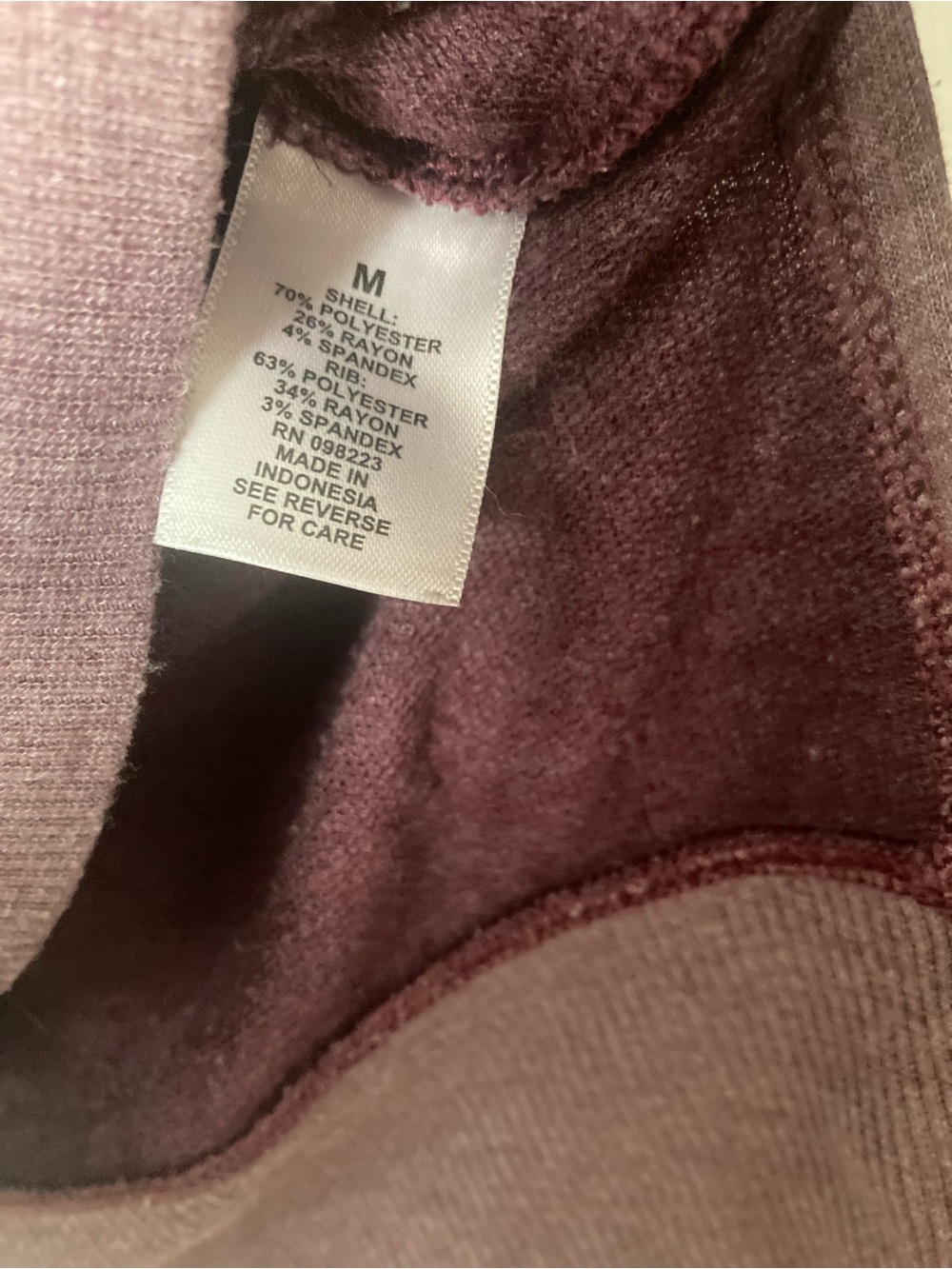 Freely maroon pullover - Picture 5 of 7